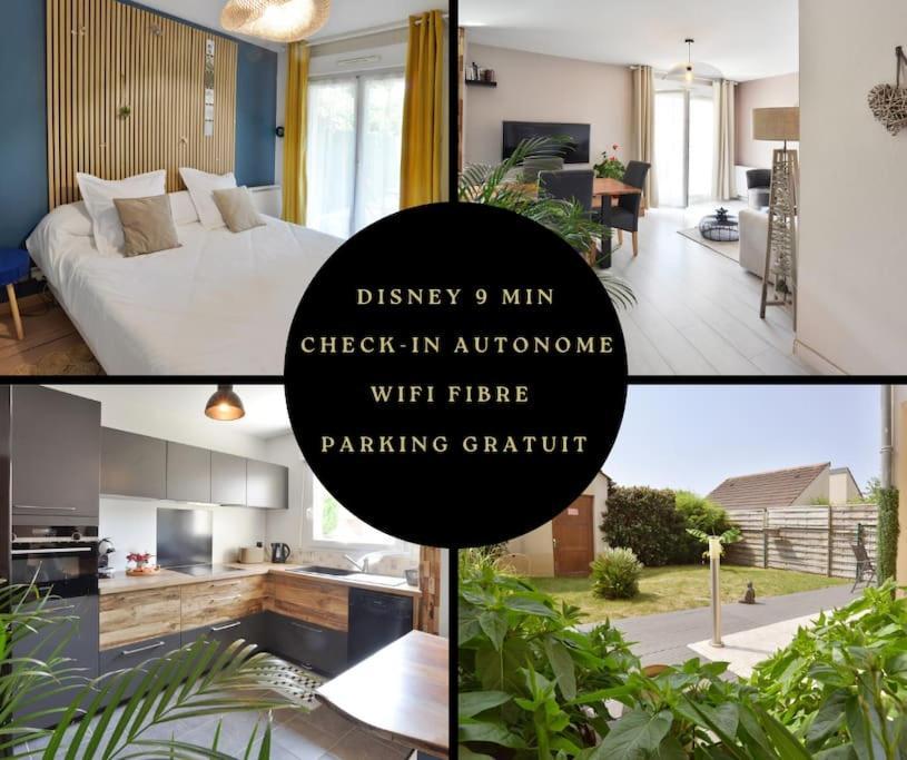 Bonsai Disneyland Jo Paris 2024 Avec Parking Apartment Bailly-Romainvilliers Bagian luar foto